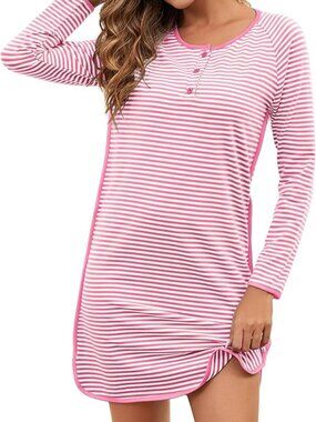 Two cotton-rich nightgowns